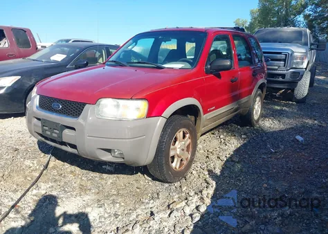 2001 Ford Escape Xlt из США, поврежденный, VIN 1FMYU04181KC63882